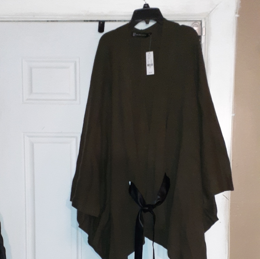 Womens Plus Size Poncho